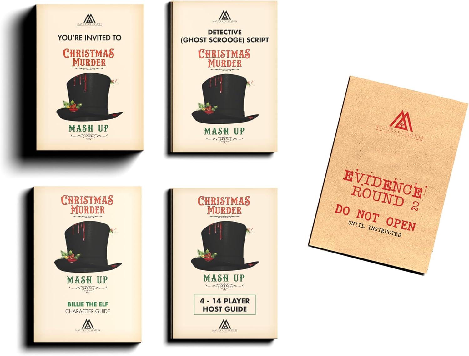 imageReplayable Christmas Murder Mystery Dinner Party Game  Victorian Christmas Family Party Game Night  Office Christmas Party Games Idea English 420 Players