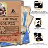 imageUnsolved Christmas Murder Mystery Cold Case Files Game  Where Is Santa  Physical Game Medium English 1 Players
