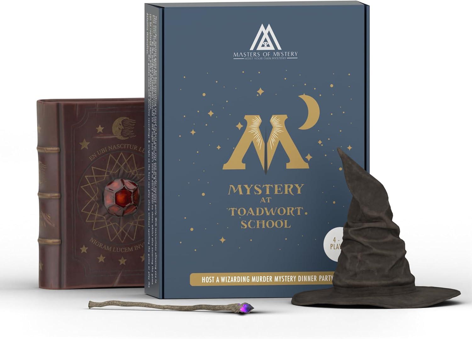 imageReplayable Wizarding Murder Mystery Dinner Party Game for Up to 20 Adults  Host Your Own Dinner Party Game Night  Witches ampamp Wizards Theme Medium English 420 Players