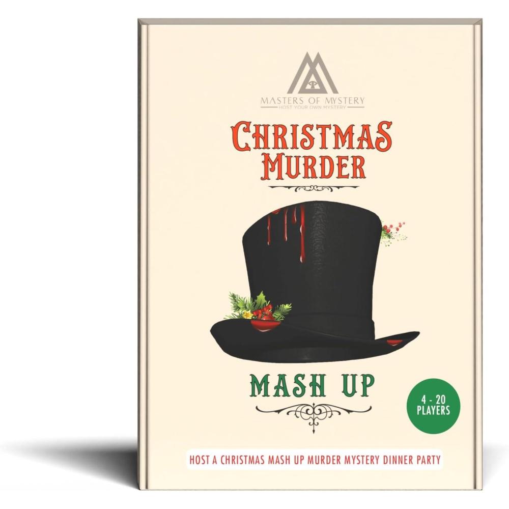 imageReplayable Christmas Murder Mystery Dinner Party Game  Victorian Christmas Family Party Game Night  Office Christmas Party Games Idea English 420 Players