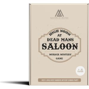 imageReplayable Cowboy Wild West Murder Mystery Dinner Game for Up to 20 Adults  Host Your Own Dinner Party Game Night  Cowboy ampamp Wild West Theme Medium English 420 Players