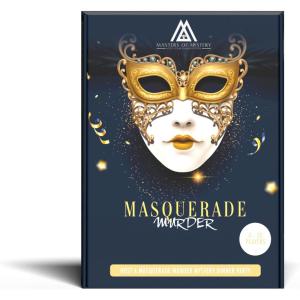imageReplayable Masquerade Murder Mystery Dinner Party Game for Up to 20 Adults  Host Your Own Dinner Party Game Night  Masquerade Venetian Carnival Theme Medium English 420 Players